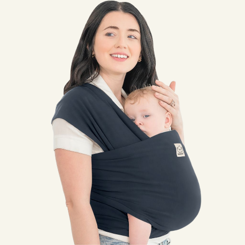 KeaBabies Original Wrap Carrier bubs bees